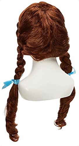 Rubie's womens Wizard of Oz Dorothy costume wigs, Brown, One Size US