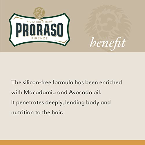 Proraso Beard Oil for Men to Tame, Smooth and Condition Beard Hair - Wood and Spice, 1 Fl Oz (Pack of 1)