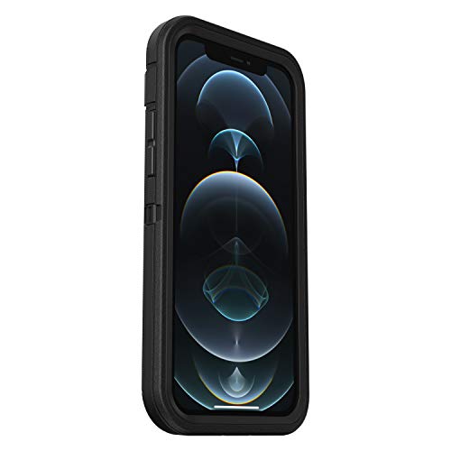 OtterBox Defender Series SCREENLESS Case for iPhone 12/PRO - Single Unit Ships in Polybag, Ideal for Business Customers - Black