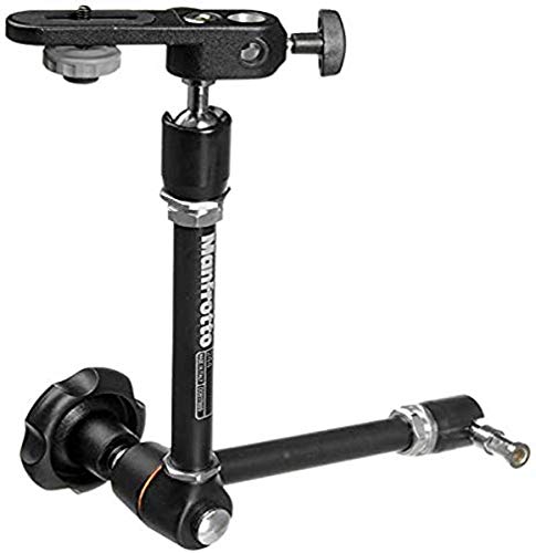 Manfrotto 244 Variable Friction Magic Arm with Camera Bracket - Replaces 2929,Black