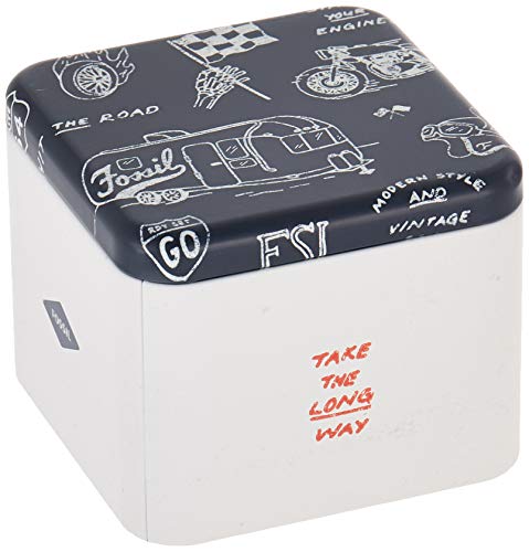 Fossil Women's Georgia Quartz Stainless Steel and Leather Three-Hand Watch, Color: Silver, Sand (Model: ES2830)