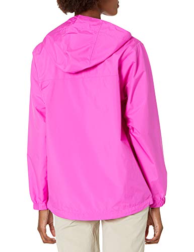 FROGG TOGGS Women's Java Toadz 2.5 Ultra Light Waterproof Breathable Rain Jacket, Pink, Small