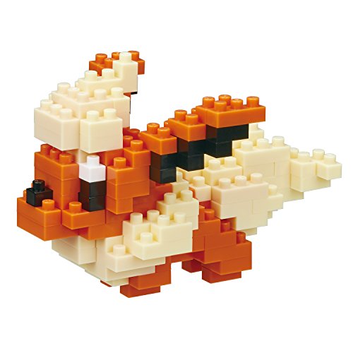 nanoblock - Flareon [Pokémon], Pokémon Series Building Kit