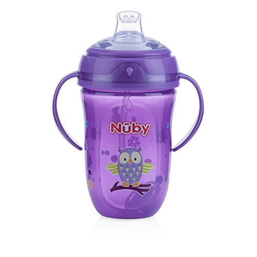 Nuby 360 2 Handle Comfort Cup, Girl, 9 Ounce, 1 Count