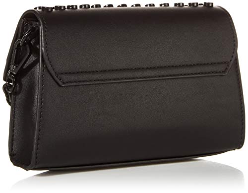 Steve Madden womens Steve Madden AIDAN Flap Bag, Black, One Size US