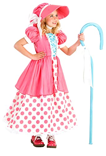 Princess Paradise Polka Dot Bo Peep Costume, Multicolor, X-Small (4)