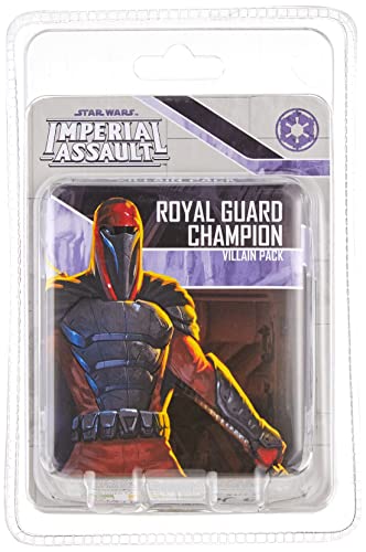 Star Wars Imperial Assault Board Game Royal Guard Champion VILLAIN PACK | Strategy Game for Adults and Teens | Ages 14+ | 1-5 Players | Avg. Playtime 1-2 Hours | Made by Fantasy Flight Games
