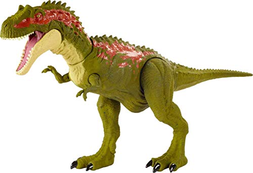 Jurassic World Toys Camp Cretaceous Massive Biters Albertosaurus Dinosaur Action Figure, Toy Gift with Strike and Chomping Motion