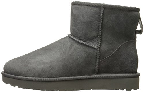 UGG Women's Classic Mini II Boot, Grey, 5