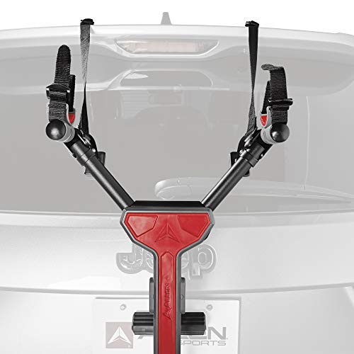 Allen Sports Ultra Compact Folding 1-Bike Trunk Mount Rack, Model MT1-B, Gray powder coated