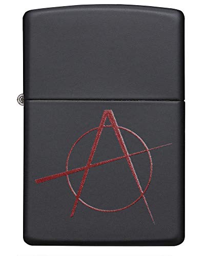 Zippo Sons of Anarchy Lighters, Black Matte, 5 1/2 x 3 1/2 cm
