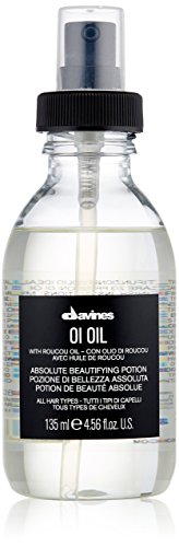 Davines OI Oil | Weightless Hair Oil Perfect for Dry Hair, Coarse and Curly Hair Types | Anti-Frizz for Soft, Shiny Hair | 135 ml (4.56 Fl Oz)