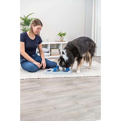 TRIXIE Dog Activity Chess Game Dog Puzzle Toy | Dog Treat Puzzle | Interactive Play | Enrichment Toys | Slow Feeder