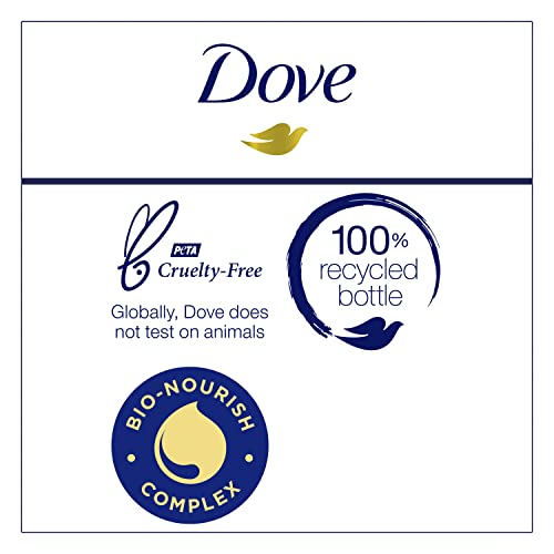 Dove Nutritive Solutions Shampoo for Damaged Hair with Pump Intensive Repair Dry Hair Shampoo Formula with Keratin Actives, 31 Fl Oz (Pack of 4)