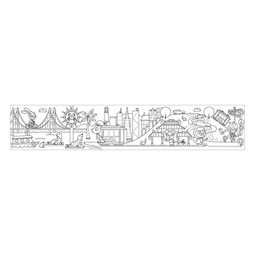 San Francisco Mini Coloring Roll