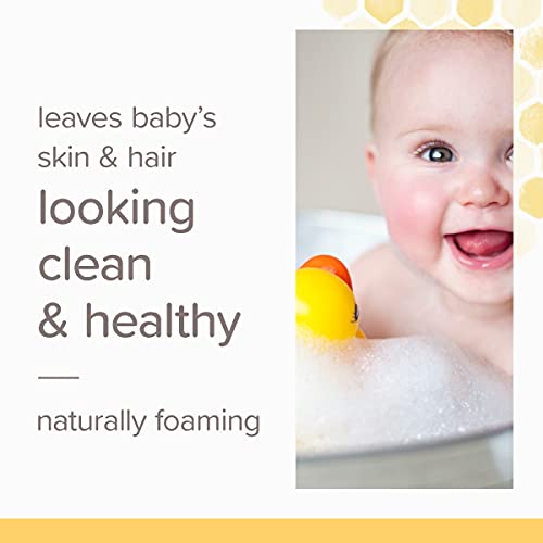Burt's Bees Baby Shampoo and Wash, Tear Free Soap, Natural Baby Care, Original,12 Ounce (Pack of 3)