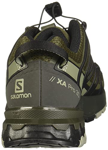 Salomon XA PRO 3D v8 Trail Running Shoes for Men, Grape Leaf/Peat/Shadow, 9