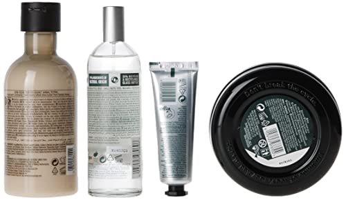 The Body Shop Lather and Slather Shea Body Care Gift Set, for Dry Skin, Vegan