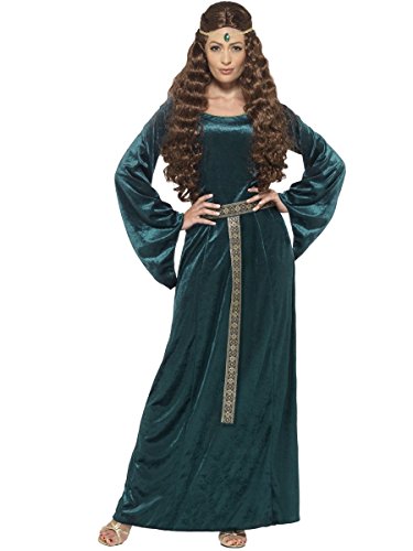Smiffys - 45497 - Medieval Maid Costume - Size Large - US Dress Size - 14 / 16