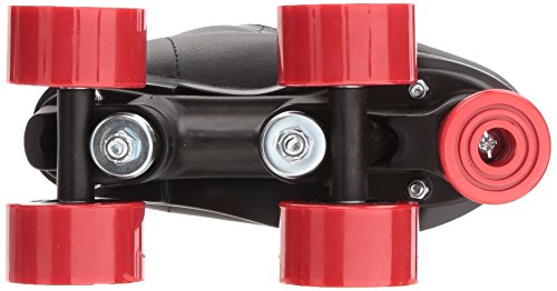 Chicago Skates Boys Rink Roller Skate - Black Youth Quad Skates - Size 1 (CRS190501)