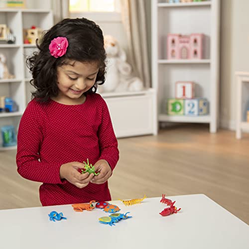 Melissa and Doug Sunny Patch Bag of Bugs (10 pcs) - Pretend Play Insect Toys, Counting And Sorting Toys, Science Learning Toys For Kids Ages 3+
