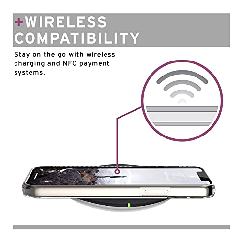 [U] by UAG Designed for iPhone 12 Case/iPhone 12 Pro Case [6.1-inch Screen] Lucent Slim Fit Lightweight Stylish Transparent Impact Resistant Protective Phone Cover, Ice