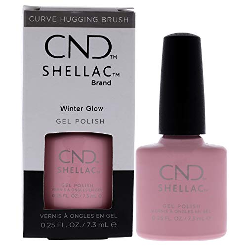 CND Shellac Gel Nail Polish, Long-lasting NailPaint Color with Curve-hugging Brush, Pink/Rose/Fuchsia Polish, 0.25 fl oz