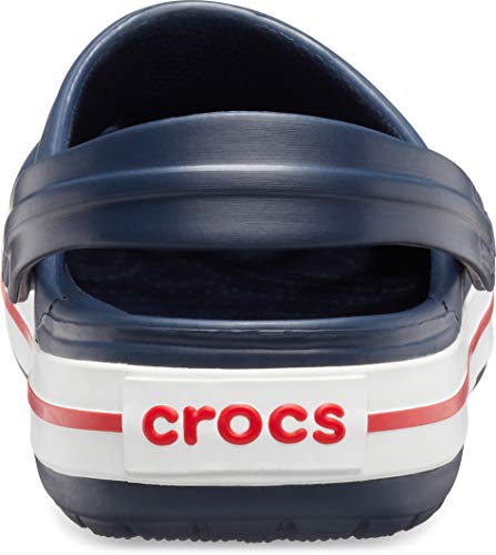 Crocs Men's and Women's Crocband Clog, Navy, 15 Women/13 Men