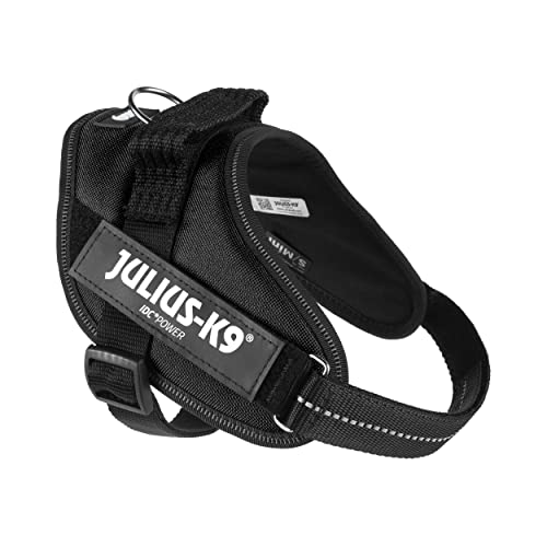 JULIUS-K9, 16IDC-P-M, IDC Powerharness, dog harness, Size: Mini, Black