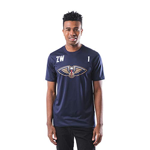 Ultra Game NBA New Orleans Pelicans - Zion Williamson Mens Active Tee Shirt, Team Color, X-Large