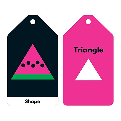 Mudpuppy Little Learner Ring Flash Cards for Kids – 26 Double-Sided Early Learning Flash Cards on a Reclosable Ring to Teach Colors, Shapes, and Numbers – Learning Games for Toddlers and Preschoolers