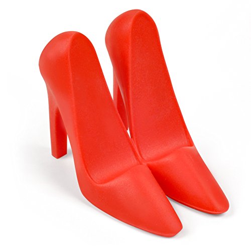 Fred and Friends Pumped UP High Heel Phone Stand, Red