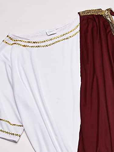 Forum Novelties Men's Plus-Size Extra Big Fun Mighty Caesar Costume, Red/White, 3X-Large