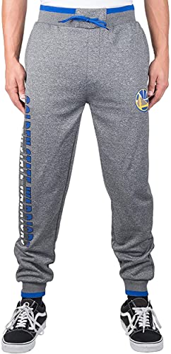 Ultra Game NBA Men's Soft Fleece Active Jogger Sweatpants