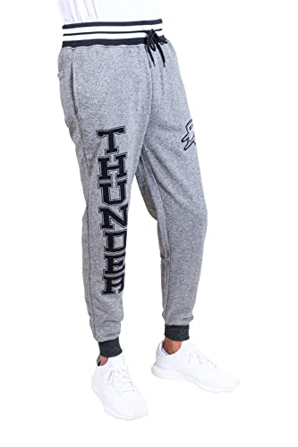 Ultra Game NBA Men's Soft Fleece Active Jogger Sweatpants