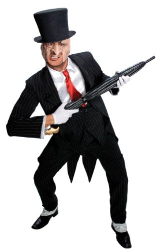 Rubie's mens Dc Rogues Gallery Penguin adult sized costumes, Black, Standard US