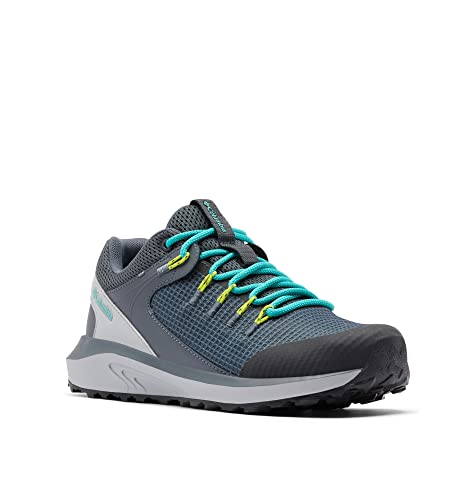 Columbia Womens Trailstorm Hiking Shoe, Graphite/Dolphin, 6 US