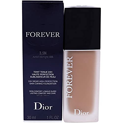 Dior Forever by Christian Dior 24h Skin Caring Foundation 3, 5n Neutral Spf 35 Before # 035, 1.0 Ounce