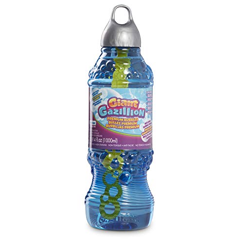 Gazillion Bubbles 1 Liter Giant Bubble Solution Blue