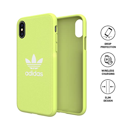 adidas OR Moulded case Canvas SS19 for iPhone X/Xs, Yellow