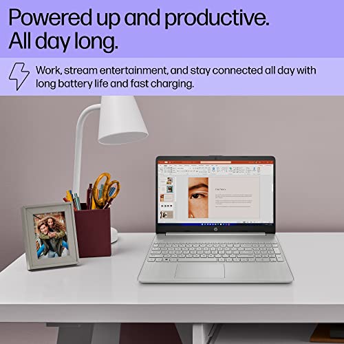 HP 15 inch Laptop, FHD Display, 12th Gen Intel Core i5, 16 GB RAM, 512 GB SSD, Intel Iris Xe Graphics, Windows 11 Home, 15-dy5399nr (2023)