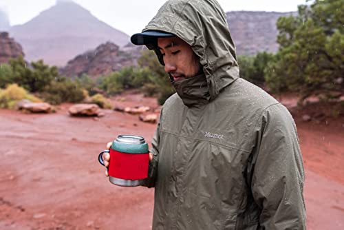 MARMOT Men's PreCip Eco Jacket | Breathable, Recycled, Waterproof | Arctic Navy, Medium