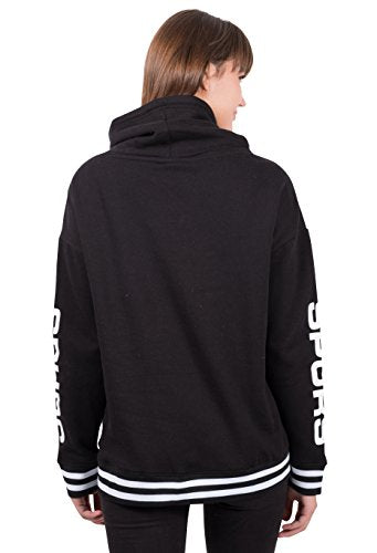 Ultra Game NBA Atlanta Hawks Womens Quarter Zip Fleece Pullover Sweatshirt with Zipper, Team Color, Large