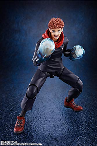 TAMASHII NATIONS Yuji Itadori Jujutsu Kaisen, Bandai Spirits S.H.Figuarts , Black
