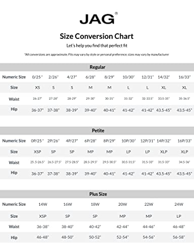 Jag Jeans Women's On The Go Skort, Flamingo, 0