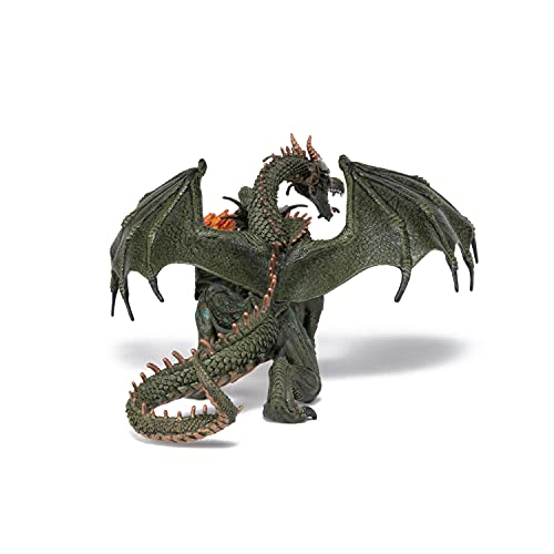 Papo -Hand-Painted - Figurine -Medieval-Fantasy -Two Headed Dragon -36019 - Collectible - for Children - Suitable for Boys and Girls - from 3 Years Old