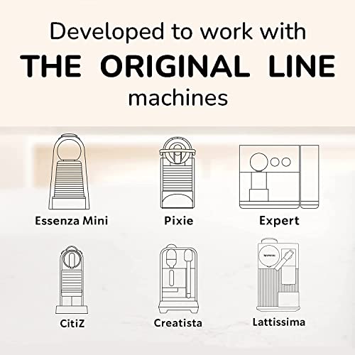 Mixed Variety Pack for Nespresso | 100 Test Winning Aluminum Capsules | 9 Distinctive Italian Flavors | 100% Nespresso Compatible Pods