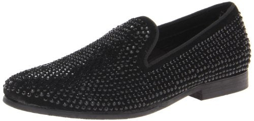 Steve Madden mens Caviarr loafers shoes, Black, 10.5 US
