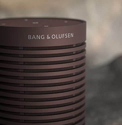 Bang and Olufsen Beosound Explore - Wireless Portable Outdoor Bluetooth speaker, IP 67 Dustproof and Waterproof, Chestnut
