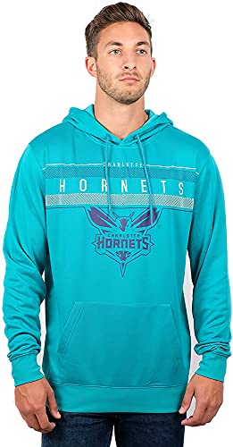 Ultra Game mens Poly Midtown NBA Men s Fleece Hoodie Pullover Sweatshirt, Team Color 1, Medium US
